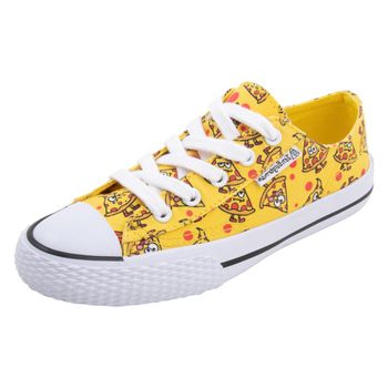 Zapatos deportivos con diseño de pizza para niña