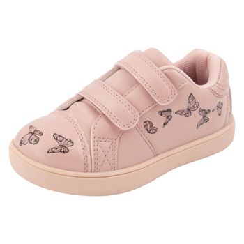 Zapatos casuales con diseño de mariposas para niña pequeña