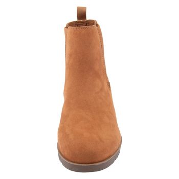 Botines Chelsea con taco tipo cuña para mujer