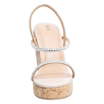 Sandalias Destiny con taco tipo cuña para mujer