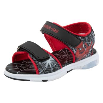 Sandalias spiderman para niños pequeños