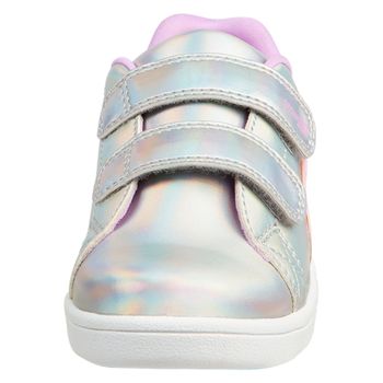 Zapatos casuales con diseño de arcoriis para niña pequeña