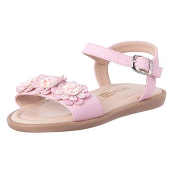 Sandalias con diseño de flores para niña pequeña