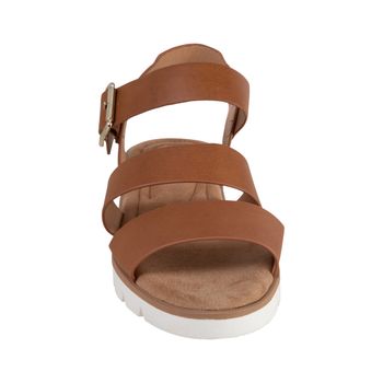 Sandalias Calle con taco tipo cuña para mujer