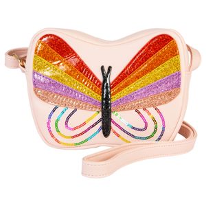 Cartera con diseño de mariposa para niña