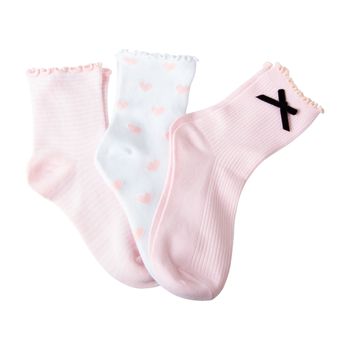 Paquete de 3 pares de medias para niña