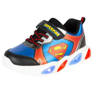 Zapatos deportivos con diseño de Superman para niño pequeño