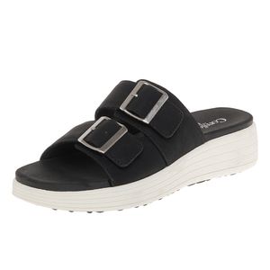 Sandalias Mistery con taco tipo cuña para mujer